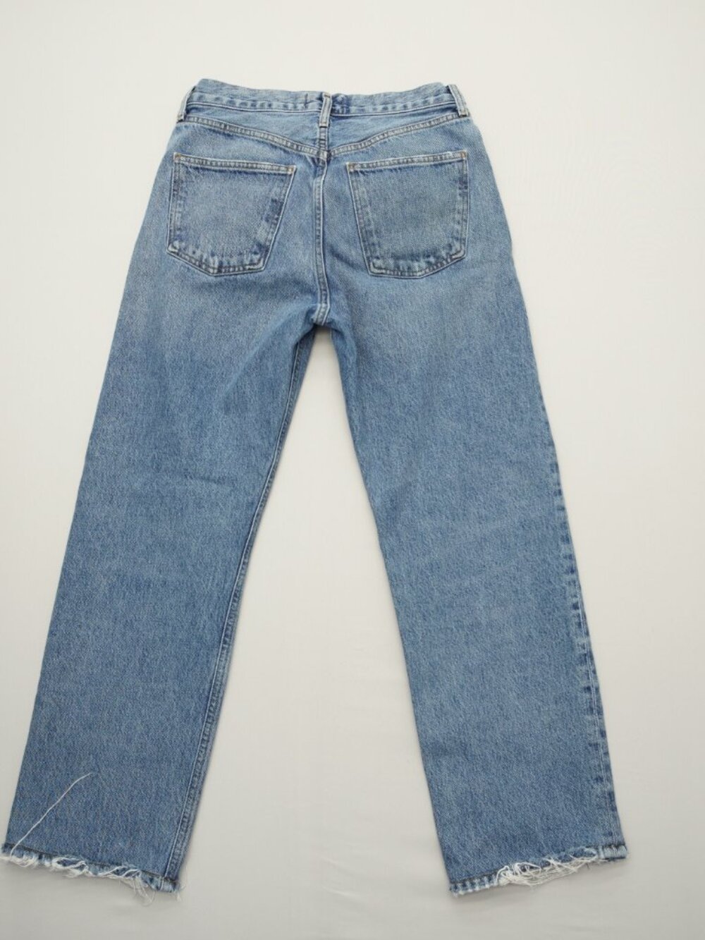 AGOLDE Fran Low Slung Straight Jeans in Reign Size 24 - Picture 4 of 12